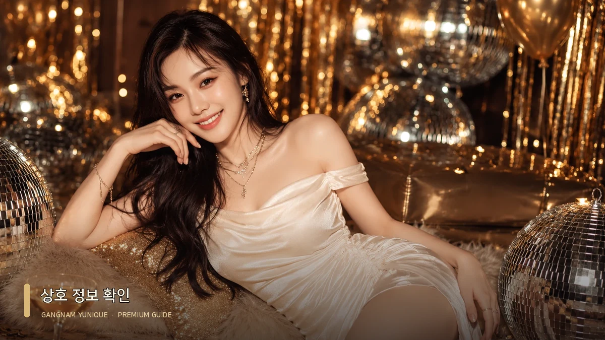 연한 색 의상으로 포즈를 취한 여성 모델